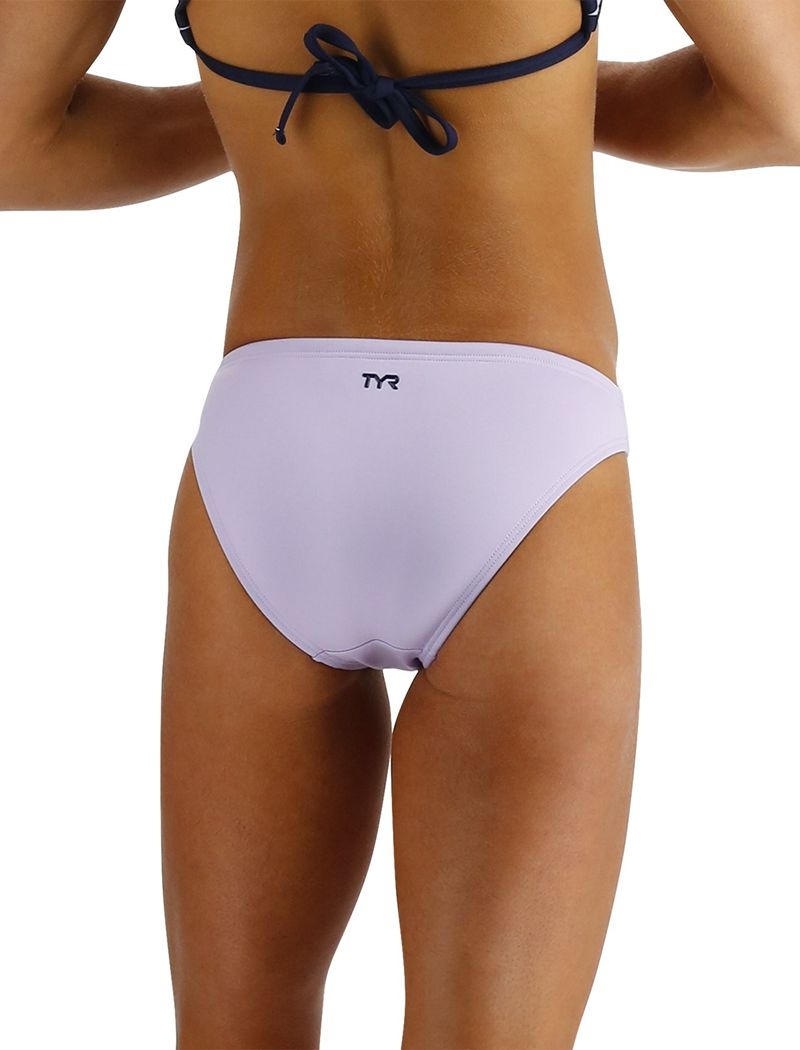 Light Purple Tyr Durafast Elite® Classic Full Coverage Women's Bikini Bottom | US-GEFW18795