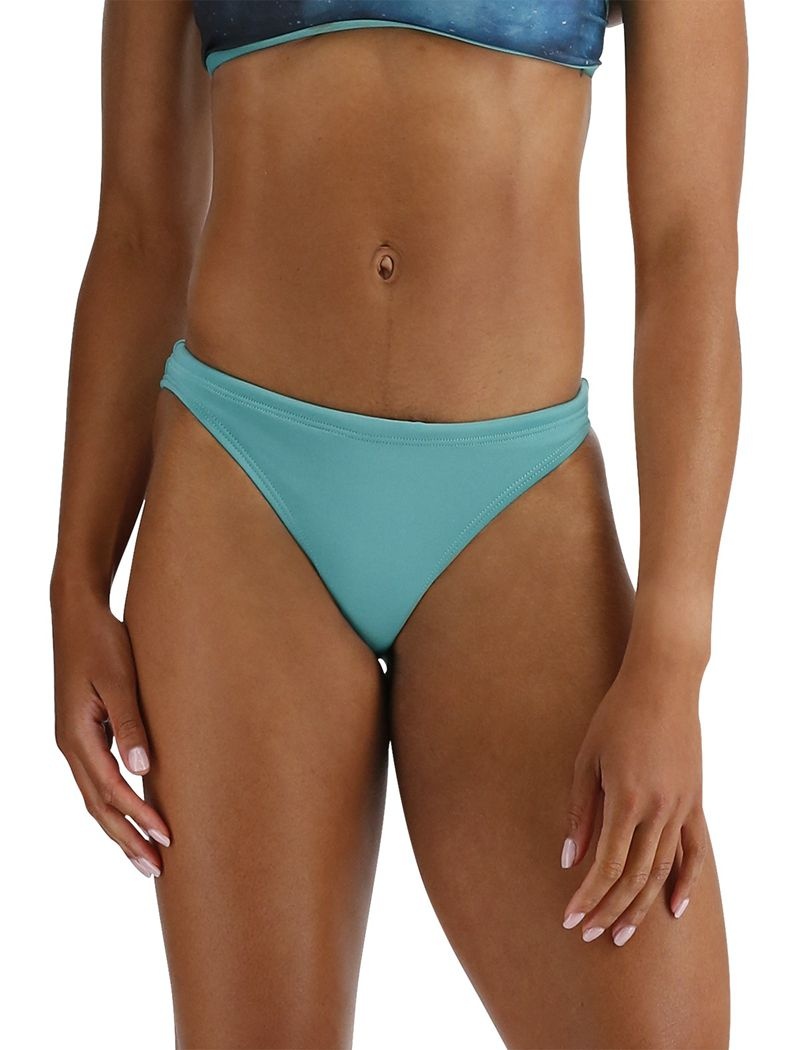 Light Turquoise Tyr Durafast Elite® Classic Mini Women\'s Bikini Bottom | US-RQOH87165