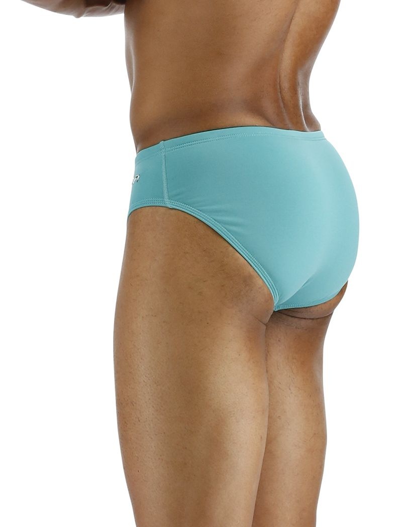 Light Turquoise Tyr Durafast Elite® Ss Men's Swimsuit | US-XIGJ69478