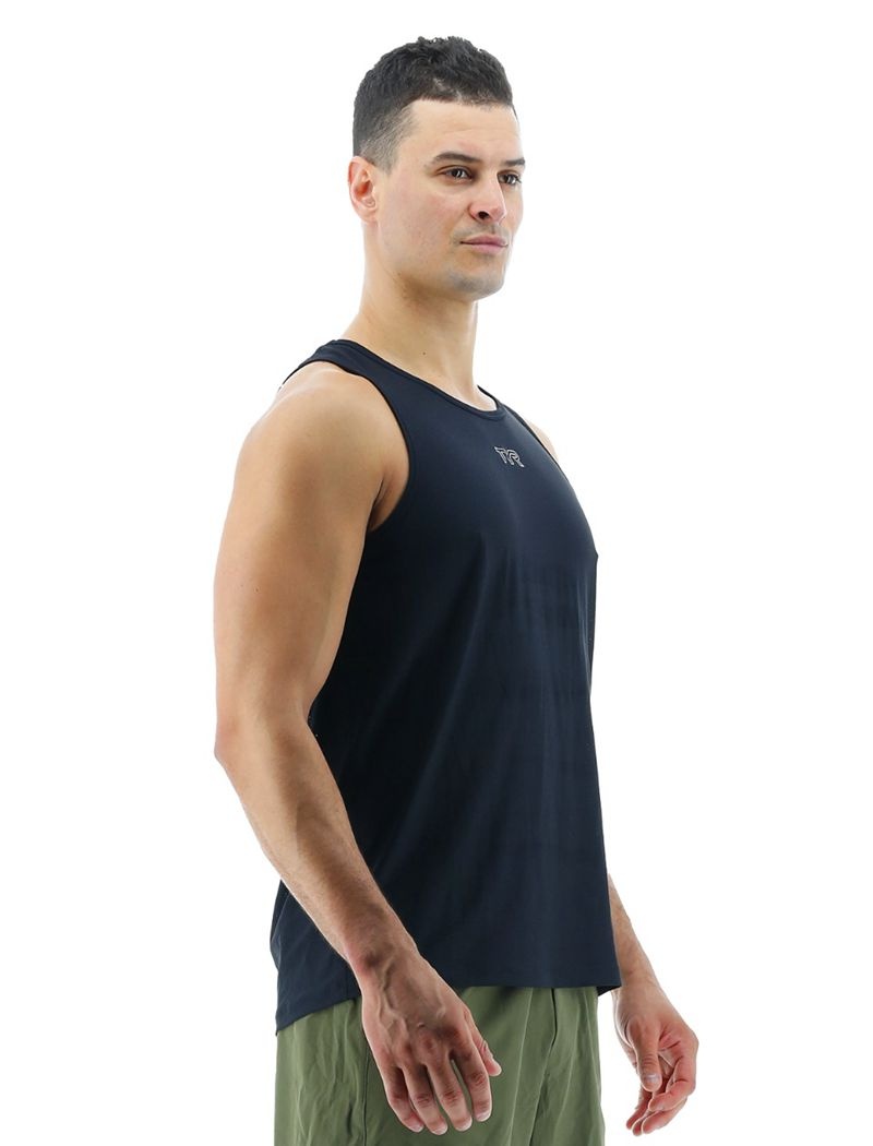 Navy Tyr Airtec™ Men's Tanks | US-ZLSN29146