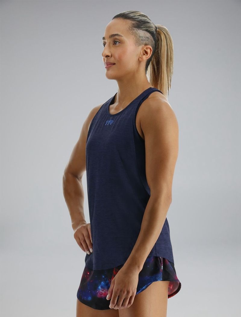 Navy Tyr Airtec™ Women's Tanks | US-UGFD64953