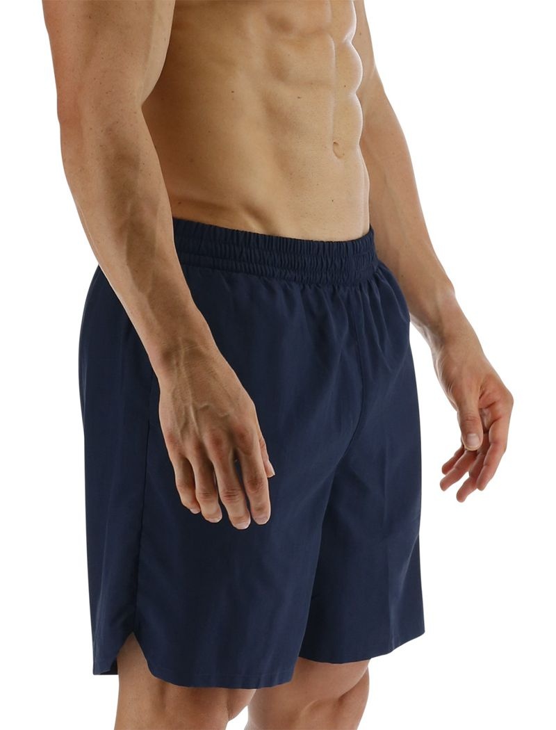 Navy Tyr Deck-x Men's Swim Shorts | US-AQCM27906