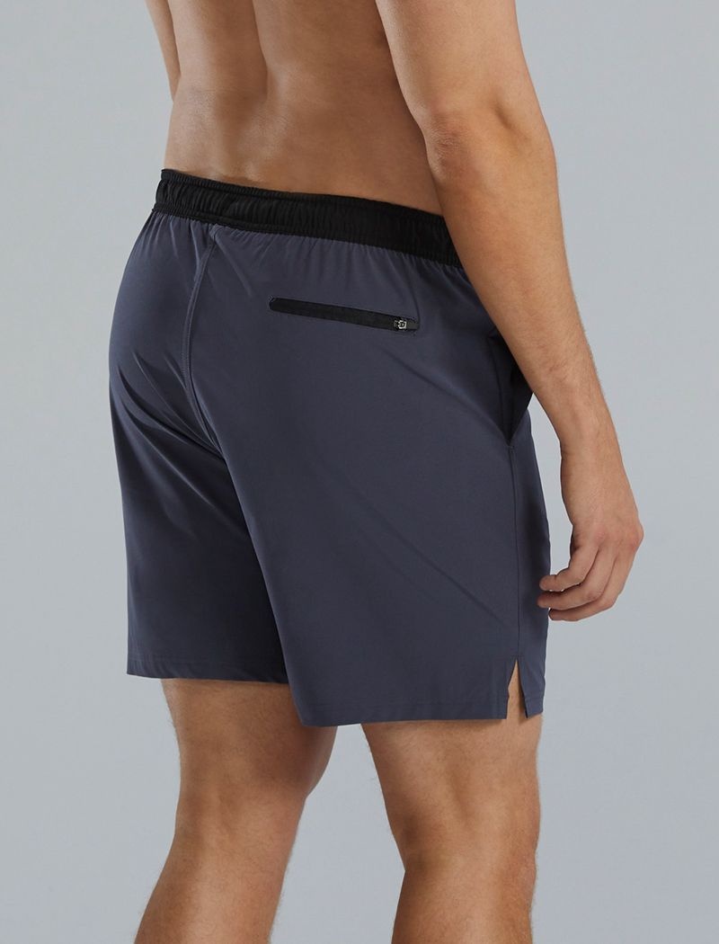 Navy Tyr Hydrosphere™ Skua 7 Volley Men's Shorts | US-LNCS25794