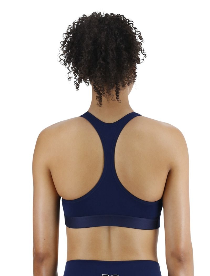 Navy Tyr Joule Elite™ Classic Women's Sports Bra | US-OUQI52896