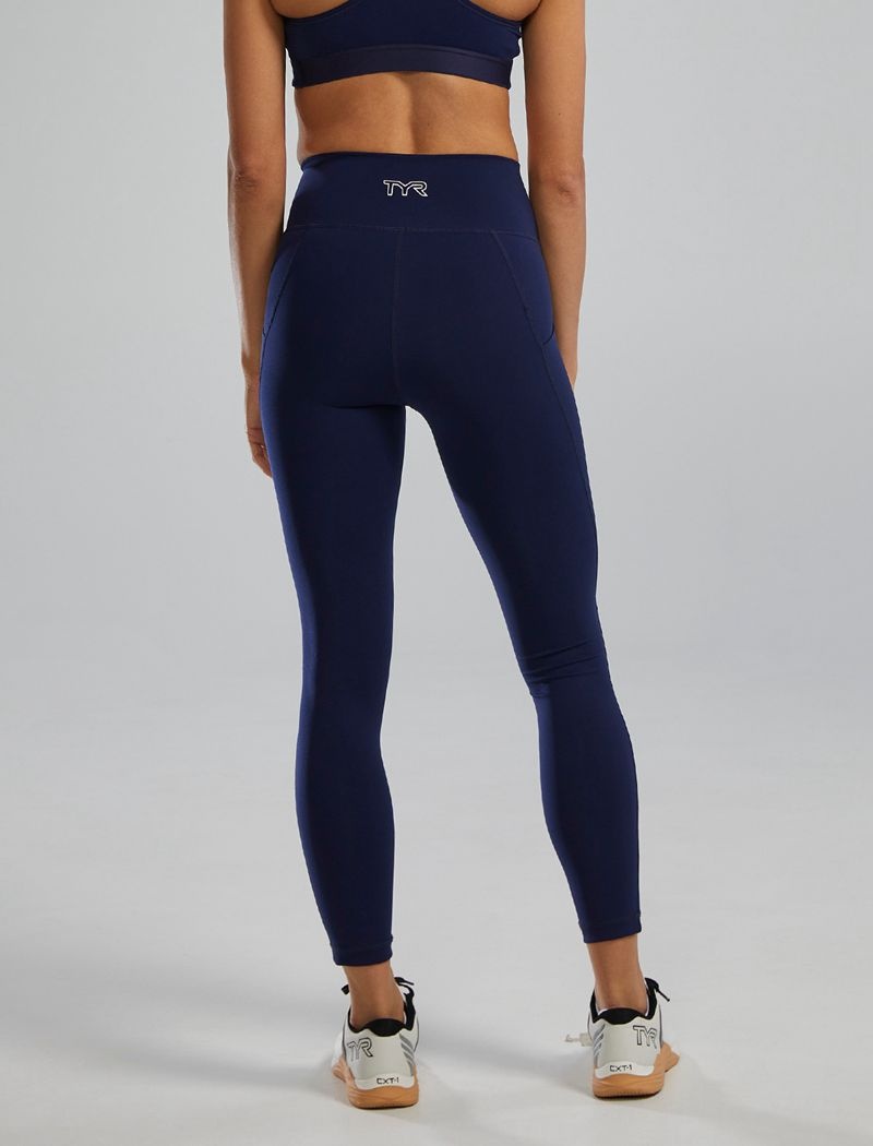 Navy Tyr Joule Elite™ High-waisted 25 Pocket Women's Leggings | US-QHXV51486