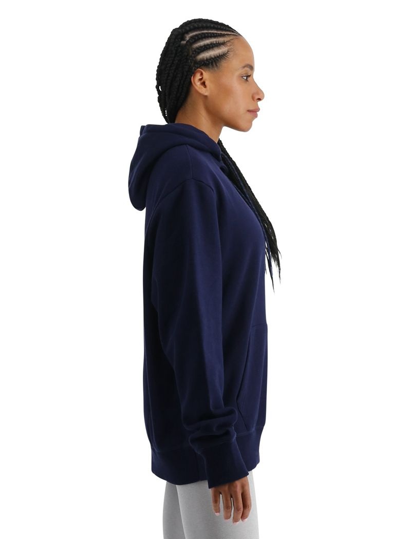 Navy Tyr Ultrasoft Midweight Fleece Women's Hoodie | US-DXYR83245