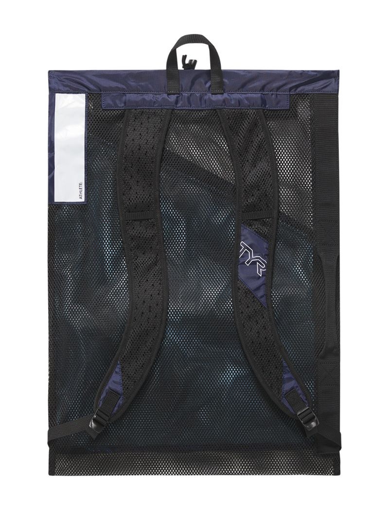 Navy / Blue Tyr Elite Team 40l Mesh Men's Backpack | US-SZCX15234