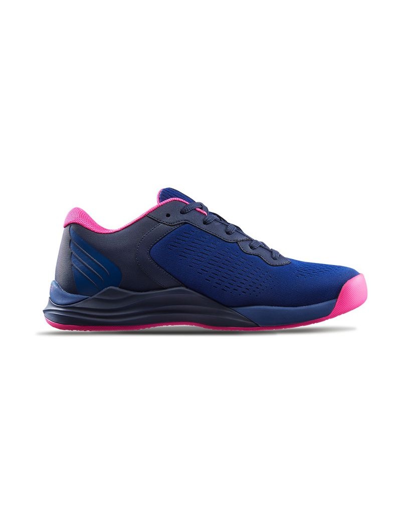 Navy / Pink Tyr Cxt-1 Trainer Men's Crossfit Shoes | US-CQPR76319