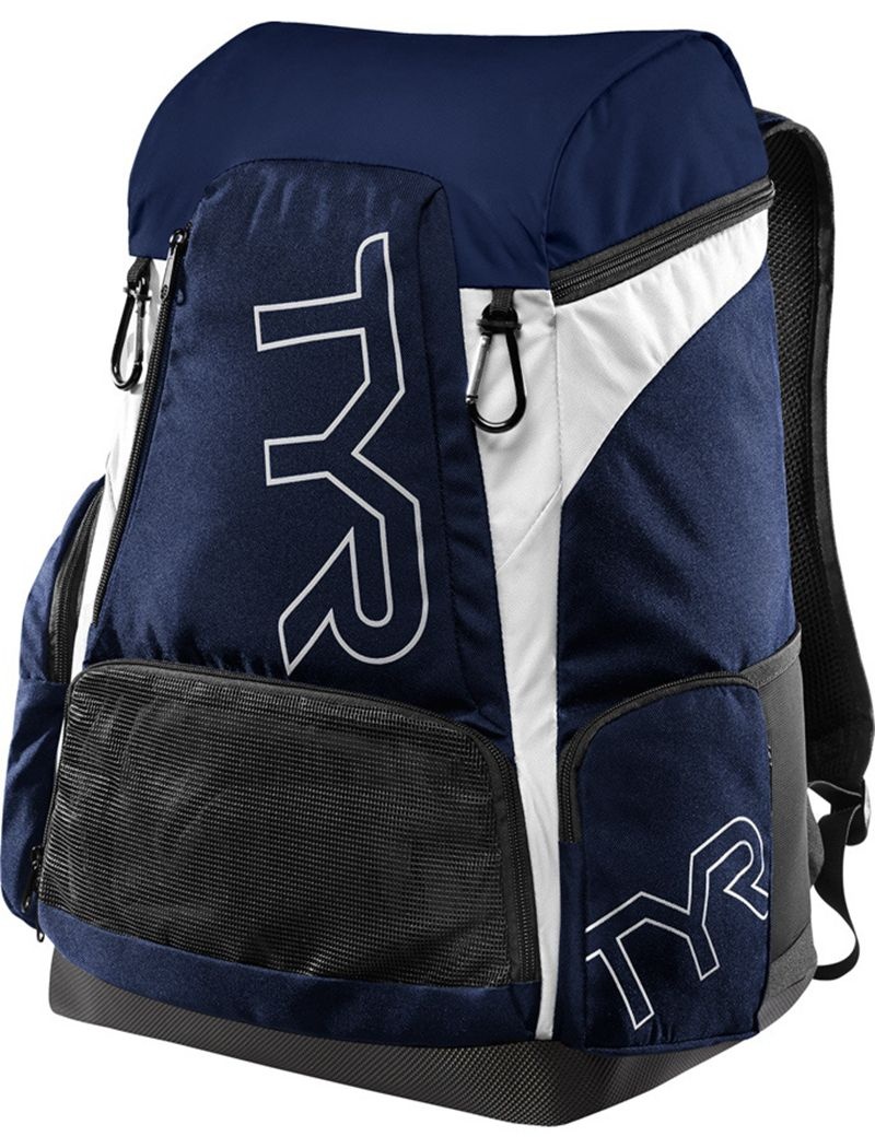 Navy / White Tyr Alliance 45l Men\'s Backpack | US-RIUB20968