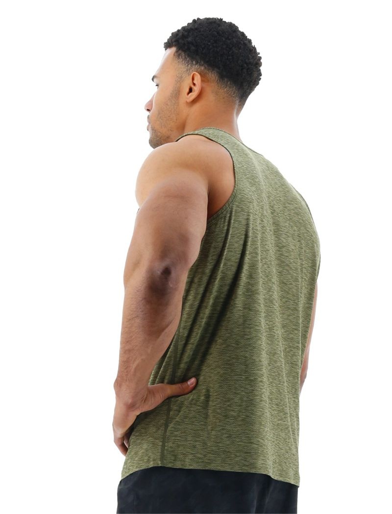 Olive Tyr Airtec™ Men's Tanks | US-IEMP35184