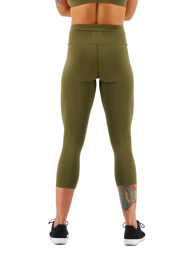 Olive Tyr Base Kinetic™ High-rise 21 Women's Leggings | US-ZVRO62591