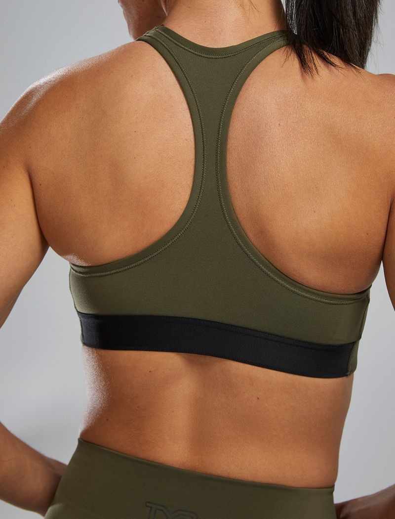 Olive Tyr Joule Elite™ Classic Women's Sports Bra | US-PJZU90174