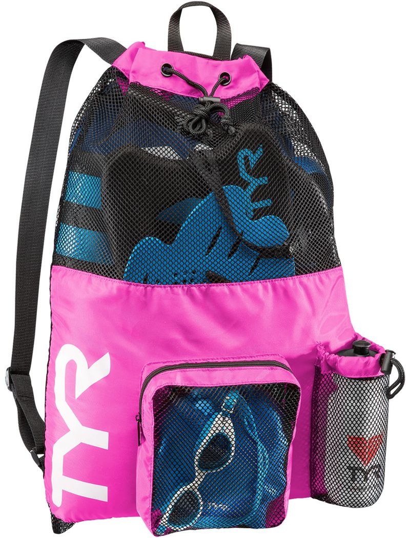 Pink Tyr 40l Big Mesh Mummy Men\'s Backpack | US-ANEJ84695