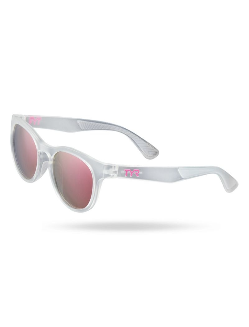 Pink / White Tyr Ancita Hts Polarized Men\'s Sunglasses | US-FASW56738