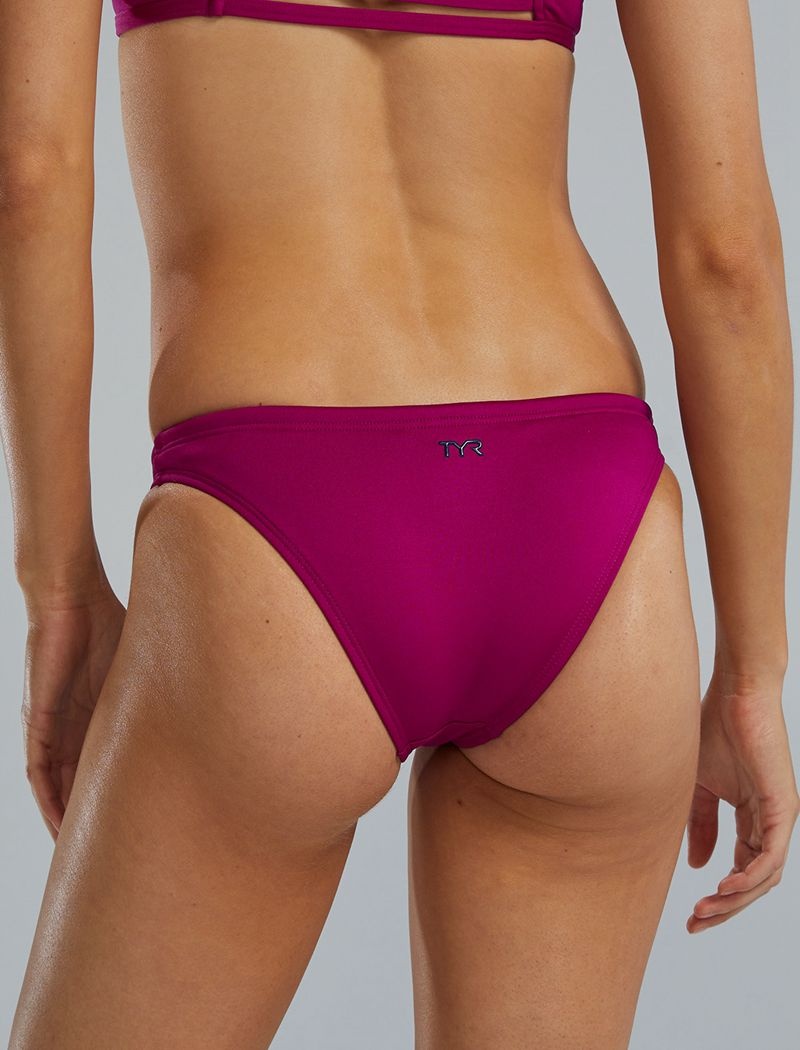 Purple Tyr Durafast Elite® Classic Mini Women's Bikini Bottom | US-TMFE16730