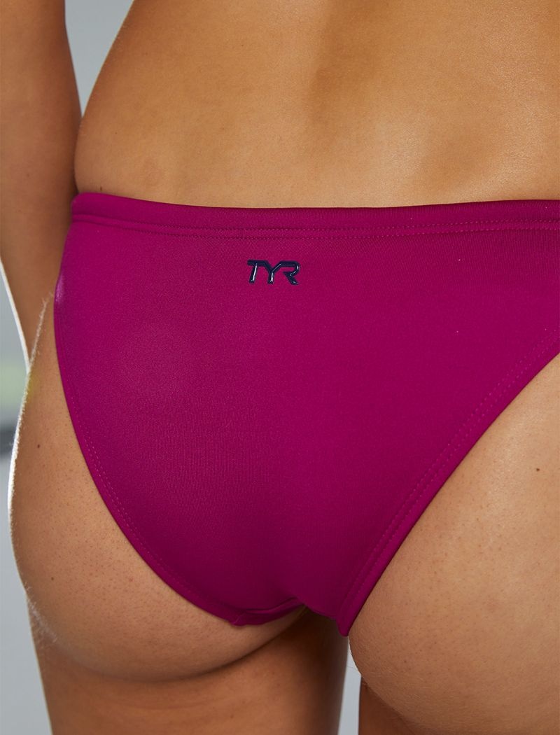 Purple Tyr Durafast Elite® Classic Mini Women's Bikini Bottom | US-TMFE16730