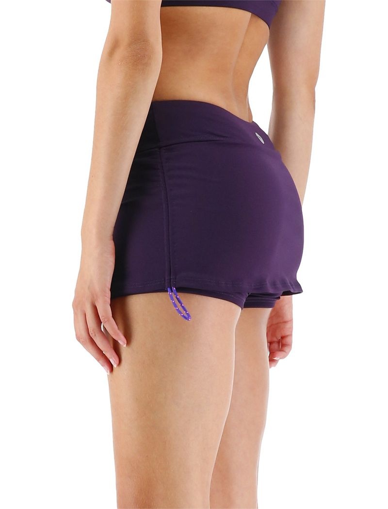 Purple Tyr Durafast Elite® Della Women's Shorts | US-FRLK78943