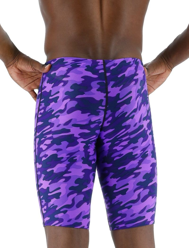 Purple Tyr Durafast Elite® Jammer Camo Men's Swimsuit | US-XCIN93215