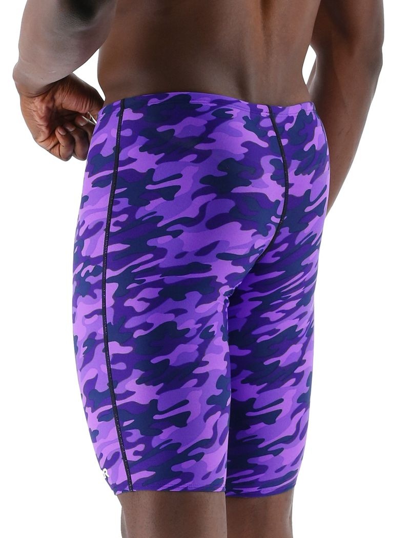 Purple Tyr Durafast Elite® Jammer Camo Men's Swimsuit | US-XCIN93215