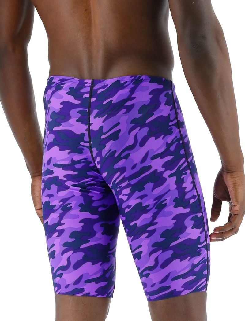 Purple Tyr Durafast Elite® Jammer Camo Men's Swimsuit | US-XCIN93215