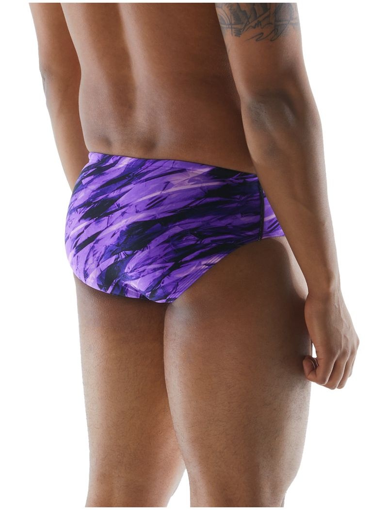 Purple Tyr Durafast Elite® Vitric Men's Swimsuit | US-EFZO56419