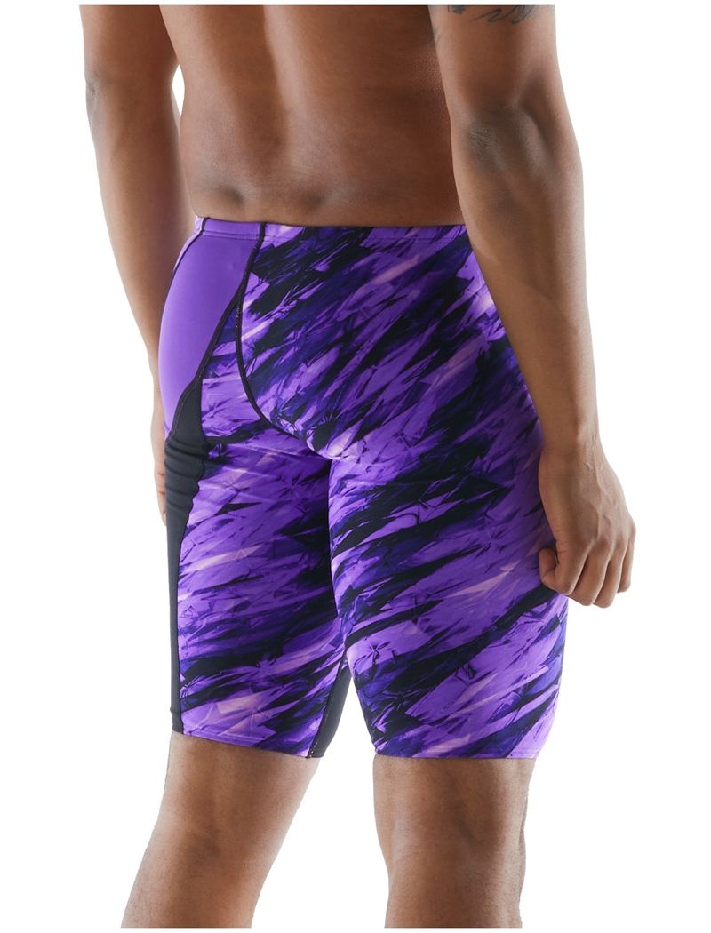 Purple Tyr Durafast Elite® Wave Jammer Vitric Men's Swimsuit | US-JLSE42937