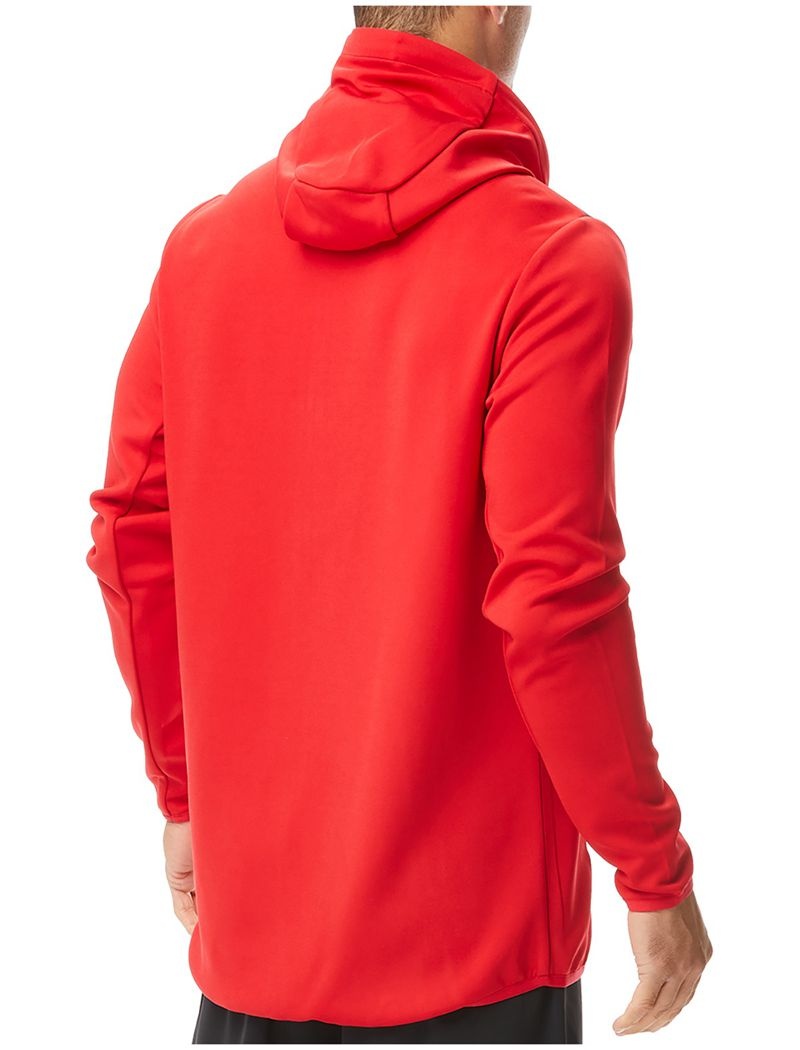 Red Tyr Alliance Podium Full Zip Men's Hoodie | US-RHVU09384