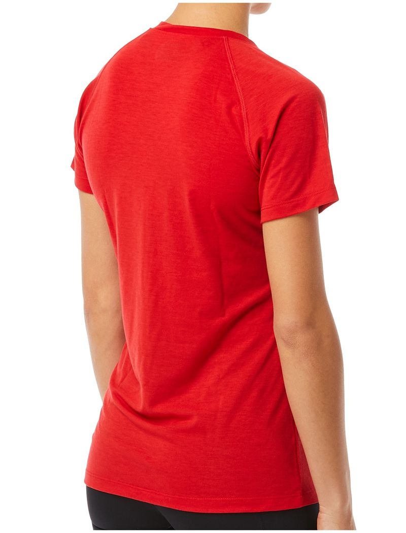 Red Tyr Alliance Tech Women's T-Shirt | US-FADQ23765