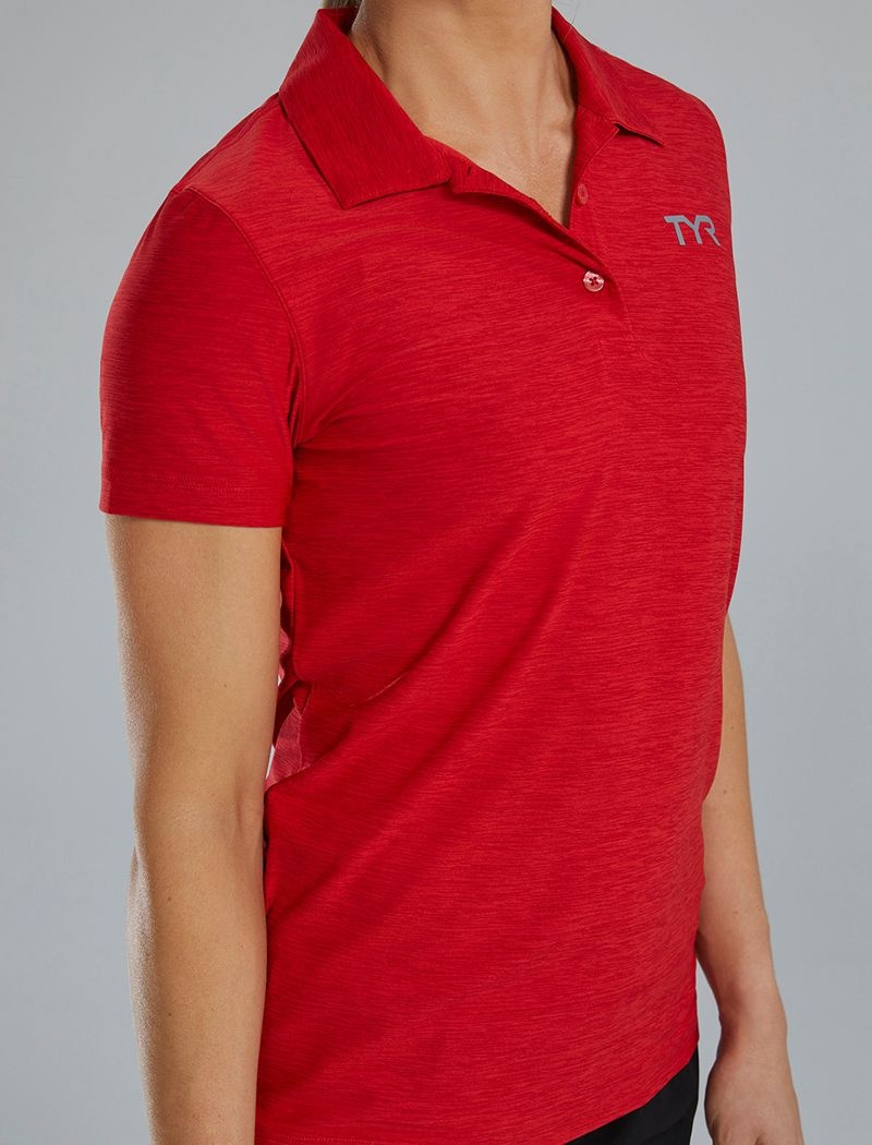 Red Tyr Climadry™ Short Sleeve Women's Polo Shirt | US-BKJY53869