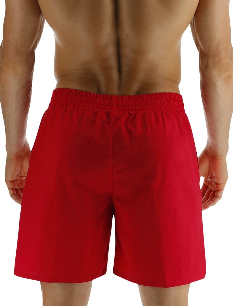 Red Tyr Deck-x Men's Swim Shorts | US-NIUH27645