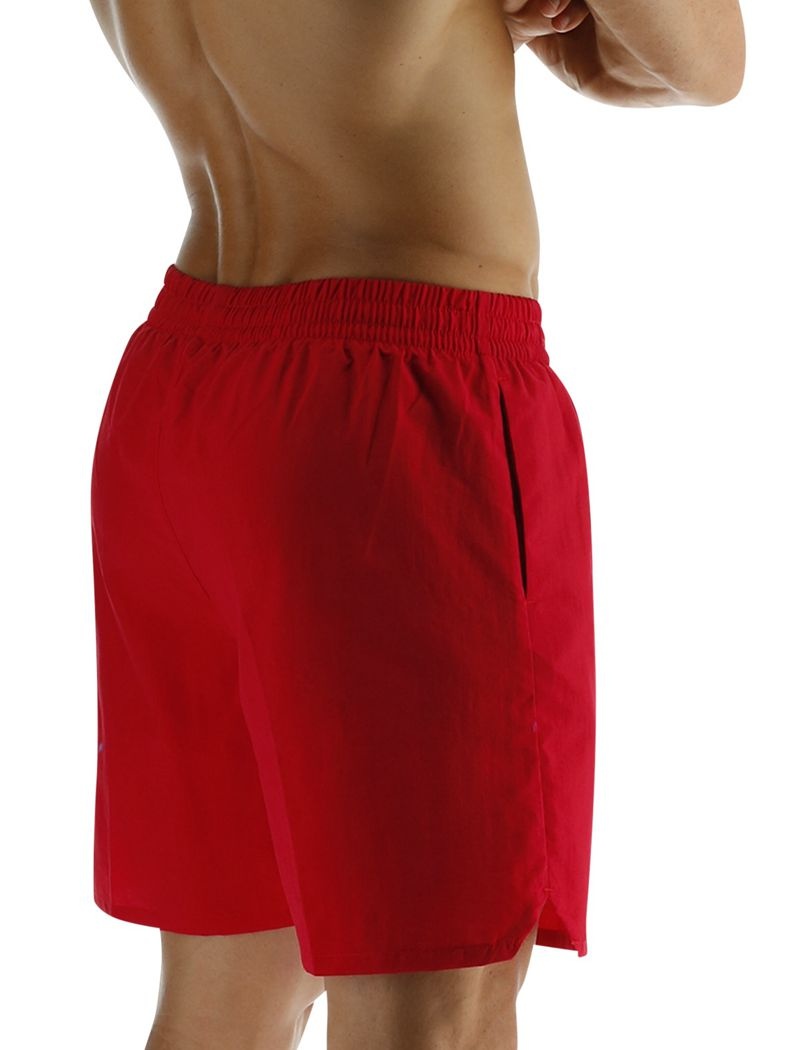 Red Tyr Deck-x Men's Swim Shorts | US-NIUH27645