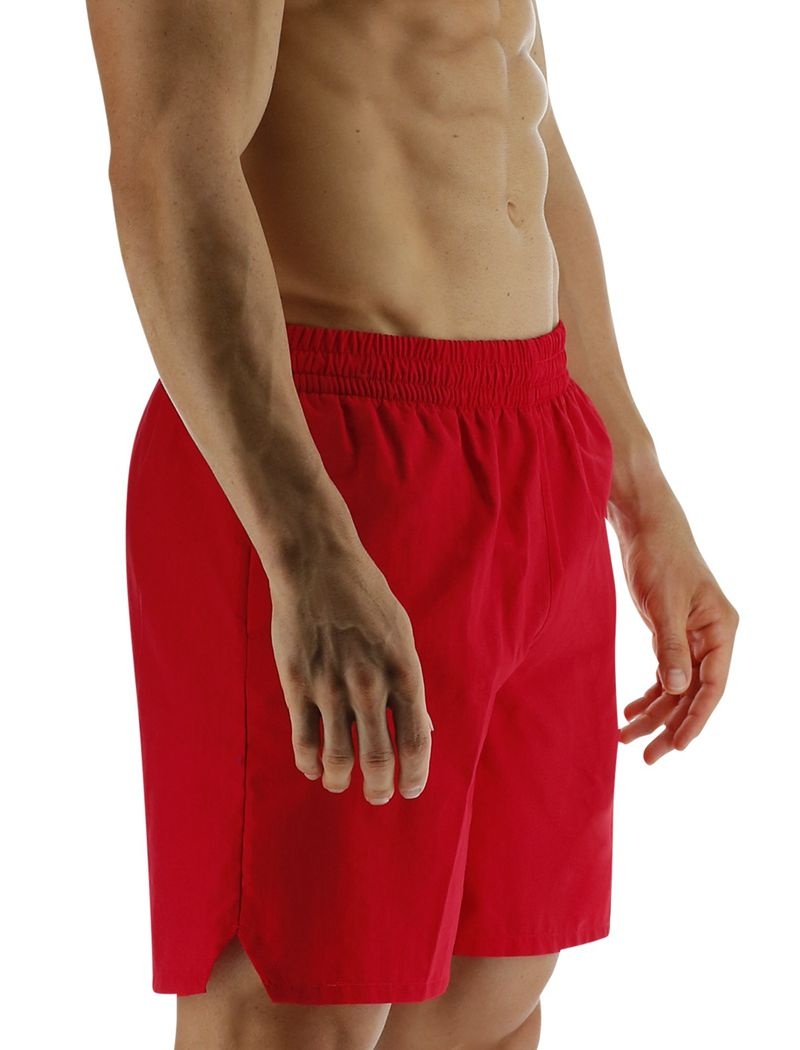 Red Tyr Deck-x Men's Swim Shorts | US-NIUH27645