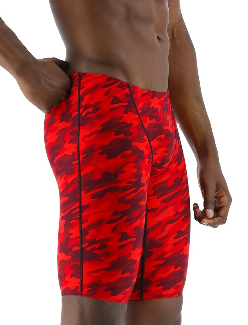 Red Tyr Durafast Elite® Jammer Camo Men's Swimsuit | US-OSQR30964