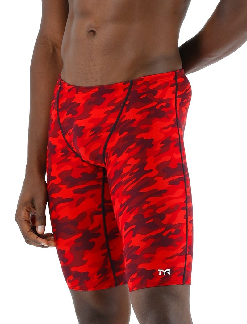 Red Tyr Durafast Elite® Jammer Camo Men\'s Swimsuit | US-OSQR30964