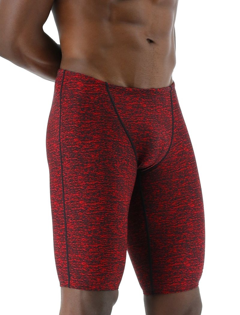 Red Tyr Durafast Elite® Jammer Lapped Men's Swimsuit | US-CTHB58346