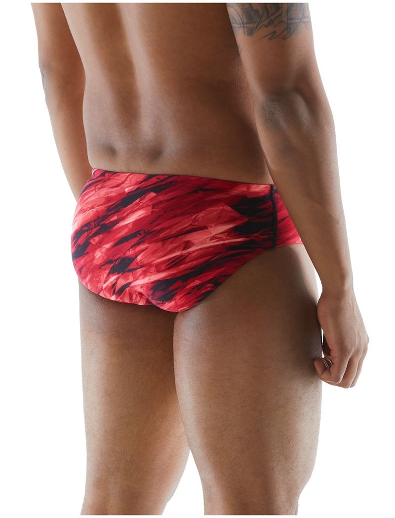 Red Tyr Durafast Elite® Vitric Men's Swimsuit | US-GESD48792