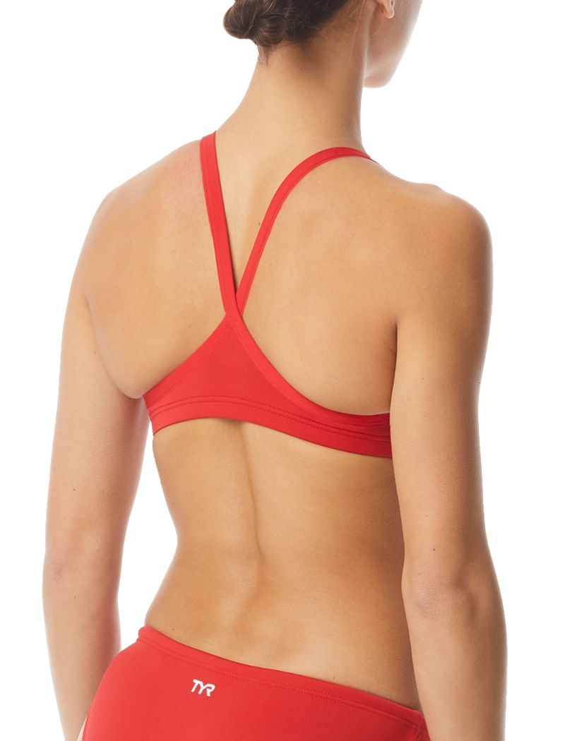 Red Tyr Durafast One® Diamondfit Top Women's Swim Bra | US-SYRL94653