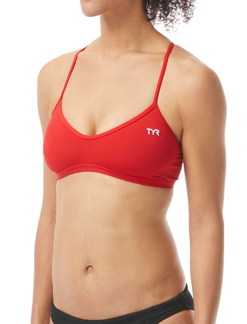 Red Tyr Durafast One® Trinity Women\'s Sports Bra | US-POFY76345