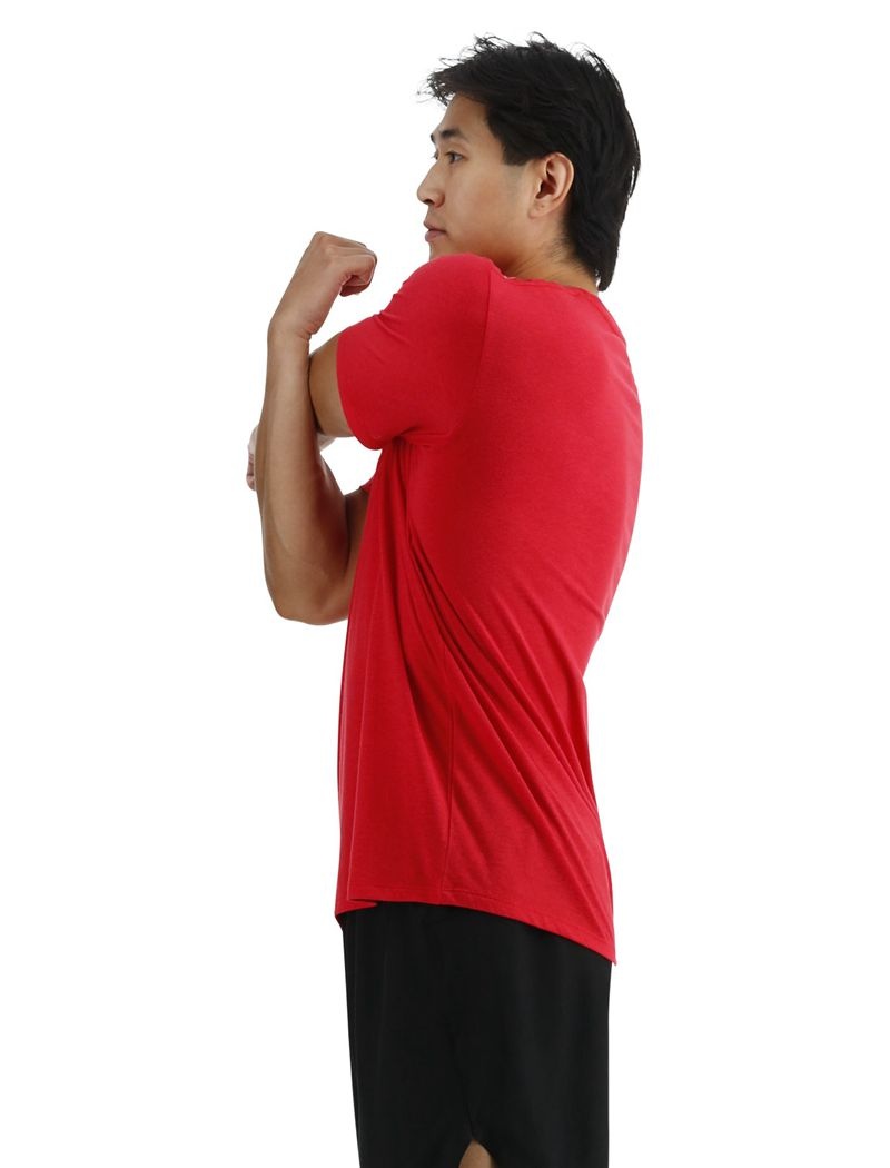 Red Tyr Ultrasoft Lightweight Tech Men's T-Shirt | US-UTAZ76248