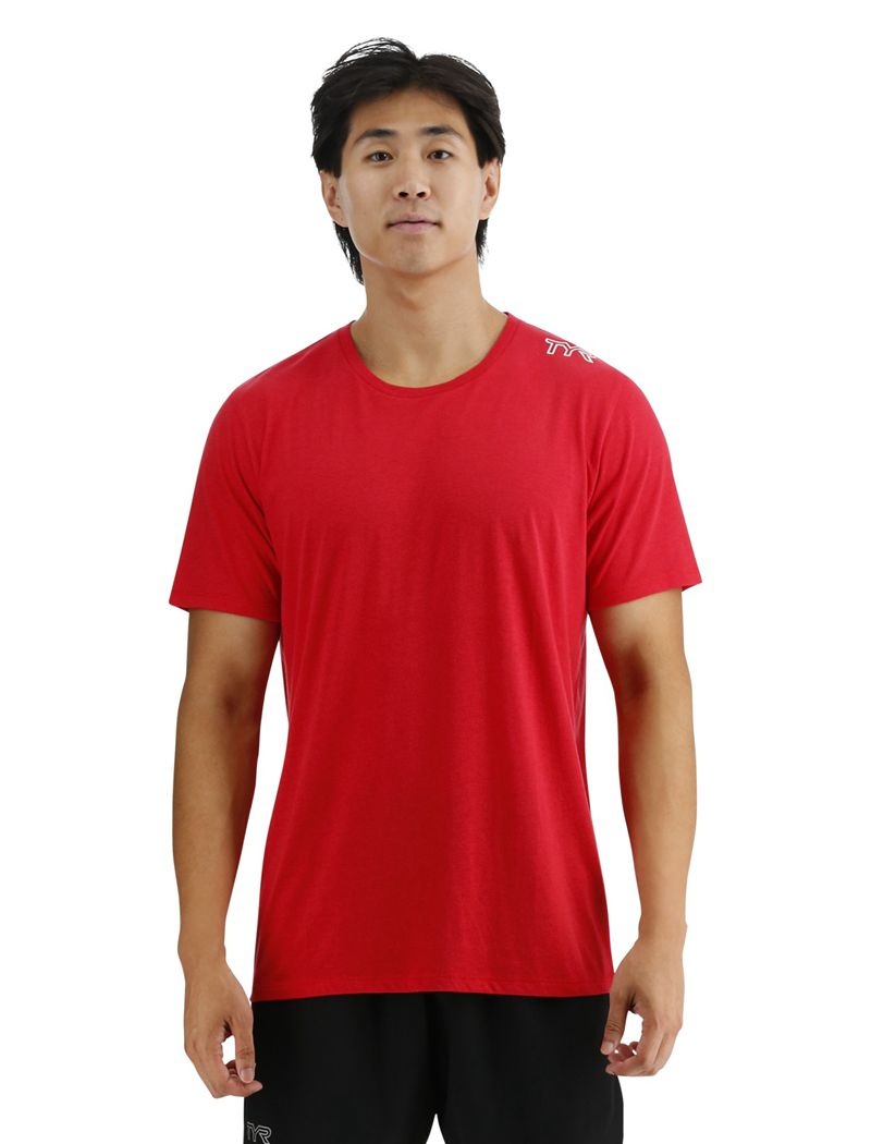 Red Tyr Ultrasoft Lightweight Tech Men\'s T-Shirt | US-UTAZ76248