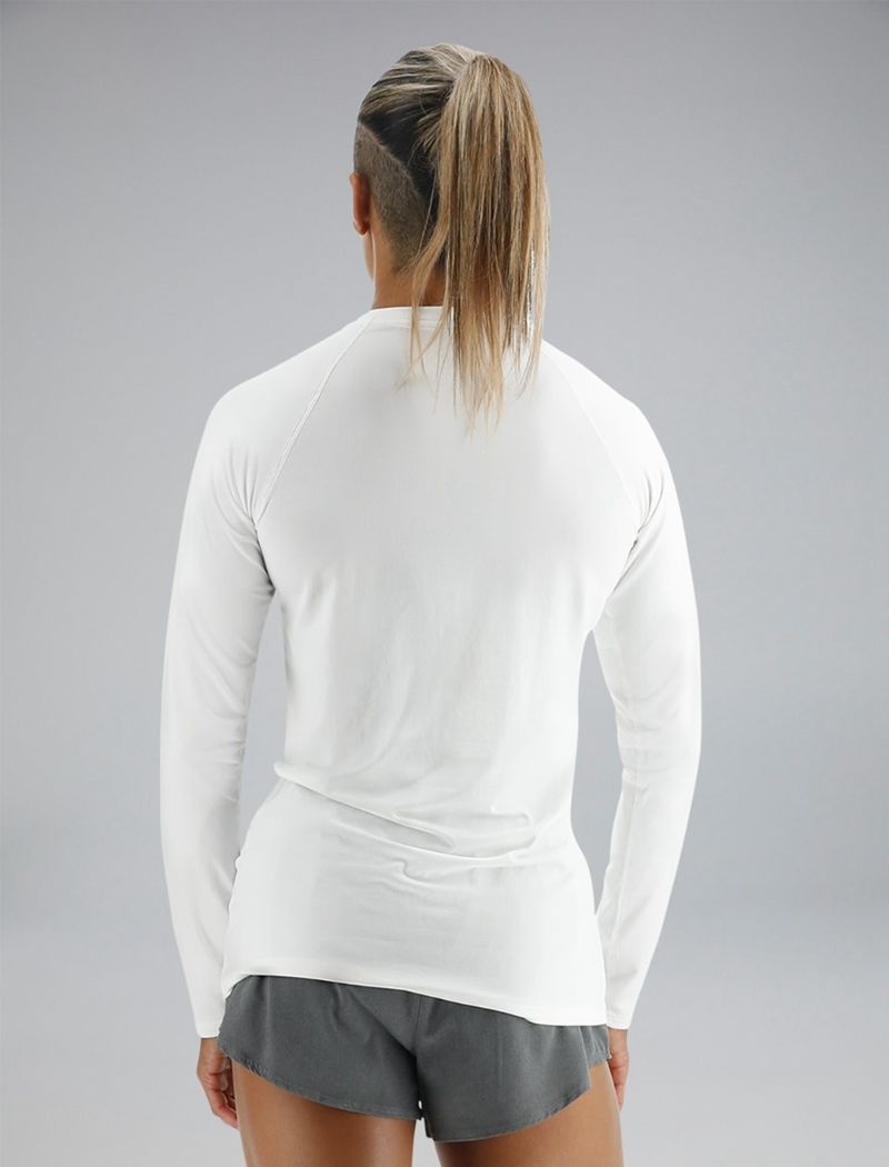 White Tyr Climadry™ Raglan Long Sleeve Women's T-Shirt | US-GNOR63540