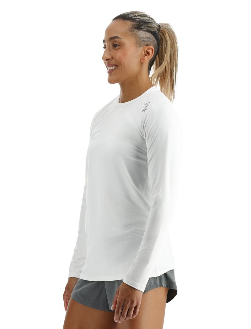 White Tyr Climadry™ Raglan Long Sleeve Women's T-Shirt | US-GNOR63540