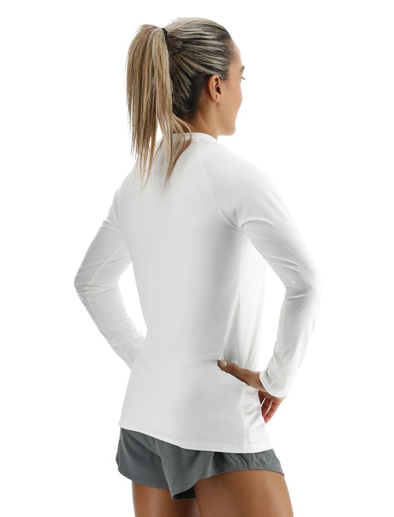 White Tyr Climadry™ Raglan Long Sleeve Women's T-Shirt | US-GNOR63540