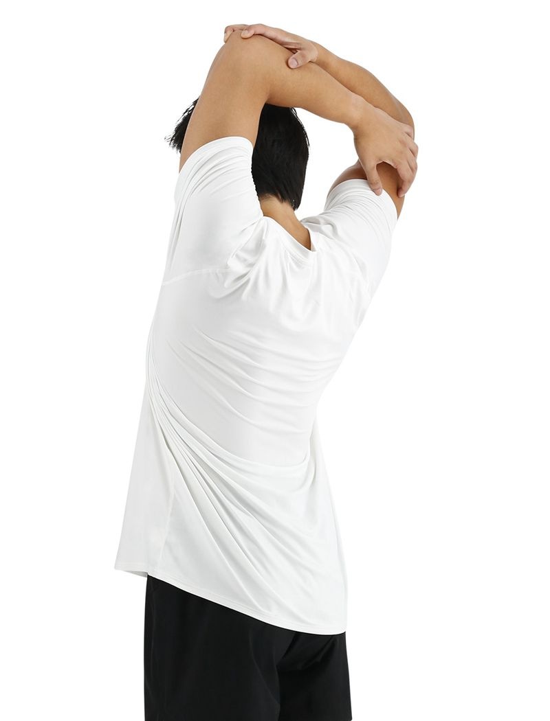 White Tyr Climadry™ Raglan Tech Men's T-Shirt | US-XSCB87261