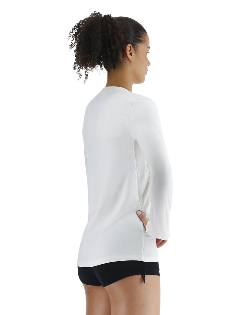 White Tyr Sundefense™ Vented Long Sleeve Crew Women's Shirts | US-KCOV79456