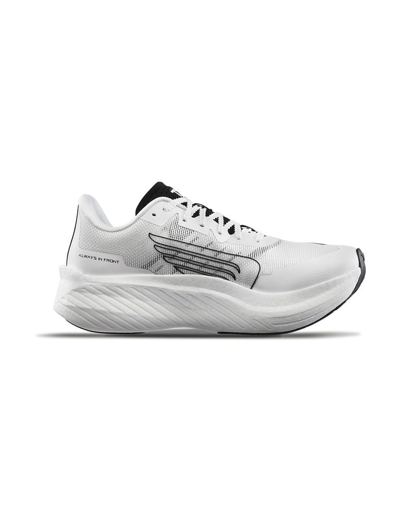 White / Black Tyr Valkyrie Elite Carbon Runner Men's Running Shoes | US-RDYI61750