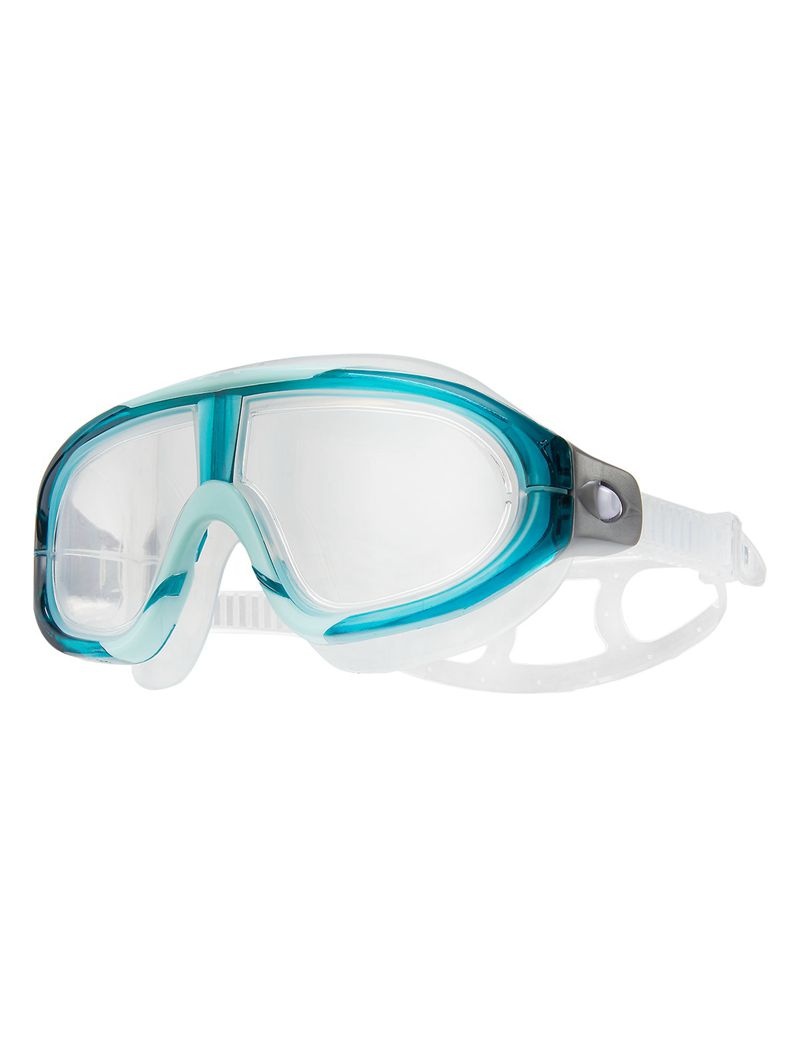 White / Turquoise Tyr Adult Orion Swim Mask Women\'s Goggles | US-RAPW12935