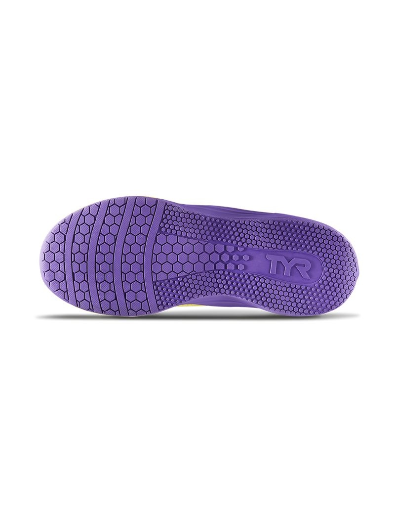 Yellow / Purple Tyr Cxt-1 Trainer Women's Crossfit Shoes | US-JXIC01329