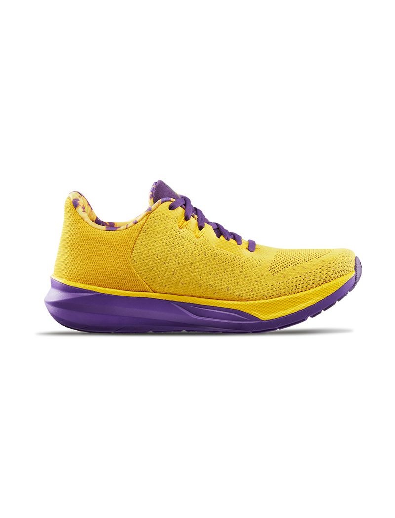 Yellow / Purple Tyr Techknit Rnr-1 Trainer Men's Crossfit Shoes | US-TPXG49371